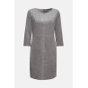 Robe stretch en similicuir