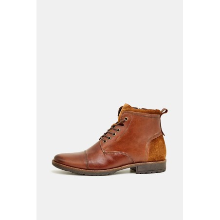 Bottines en cuir